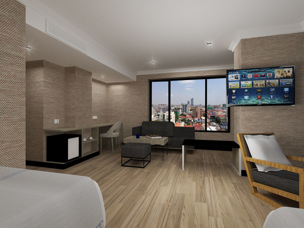 Kravan Hotel Phnom Penh Exterior photo